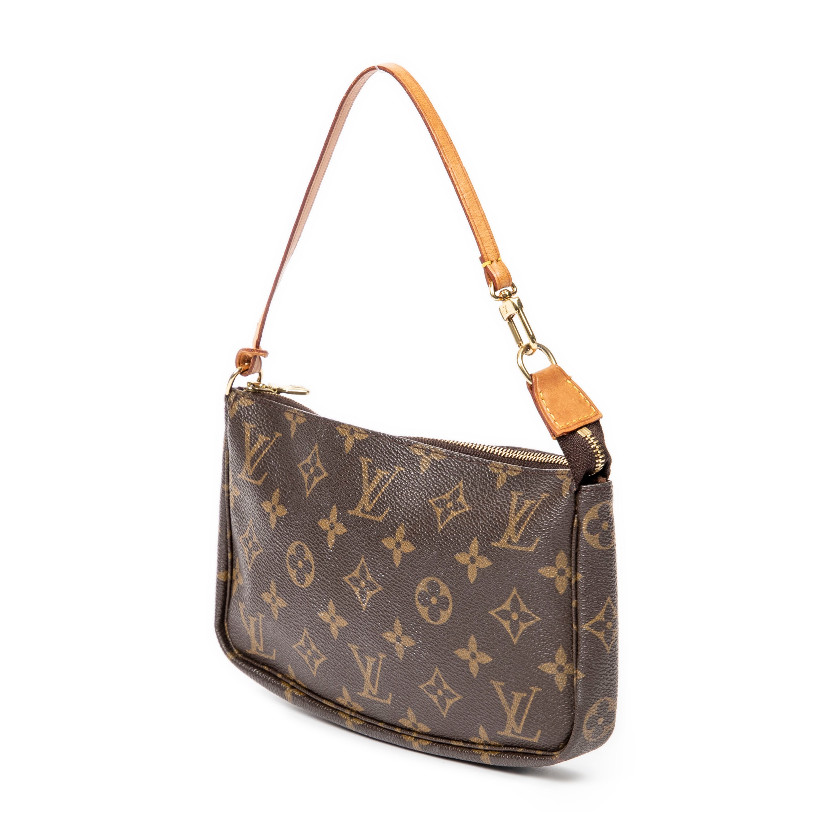 Bolsa de Accesorios para Bolso Lona Monogram Marrón