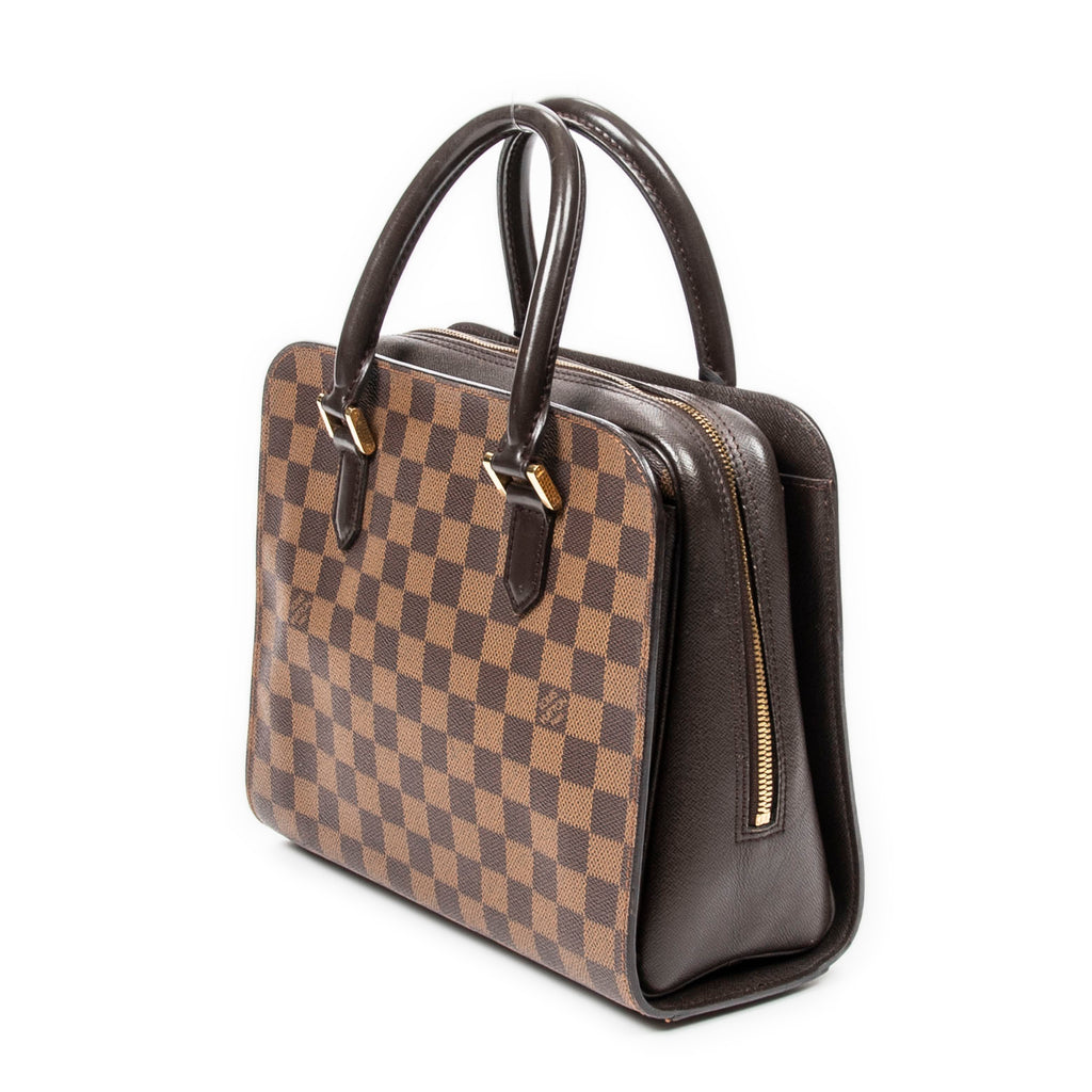 Handbag Triana Brown Damier Ebene