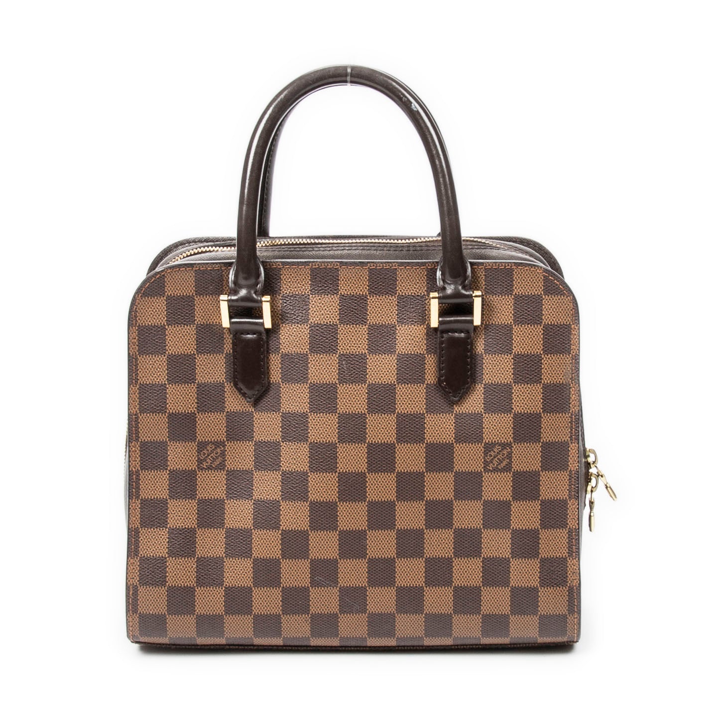 Handbag Triana Brown Damier Ebene