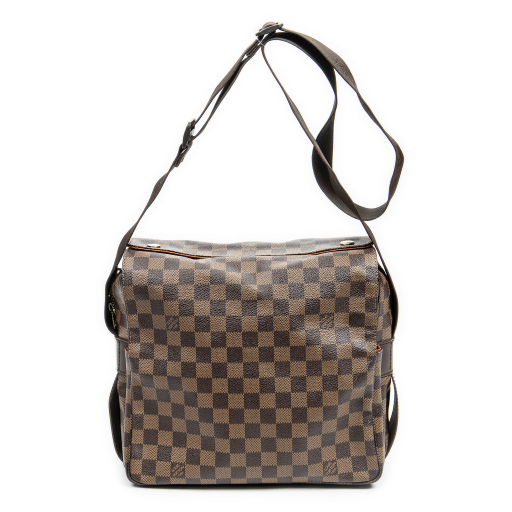 Shoulder Bag Naviglio Brown Damier Ebene
