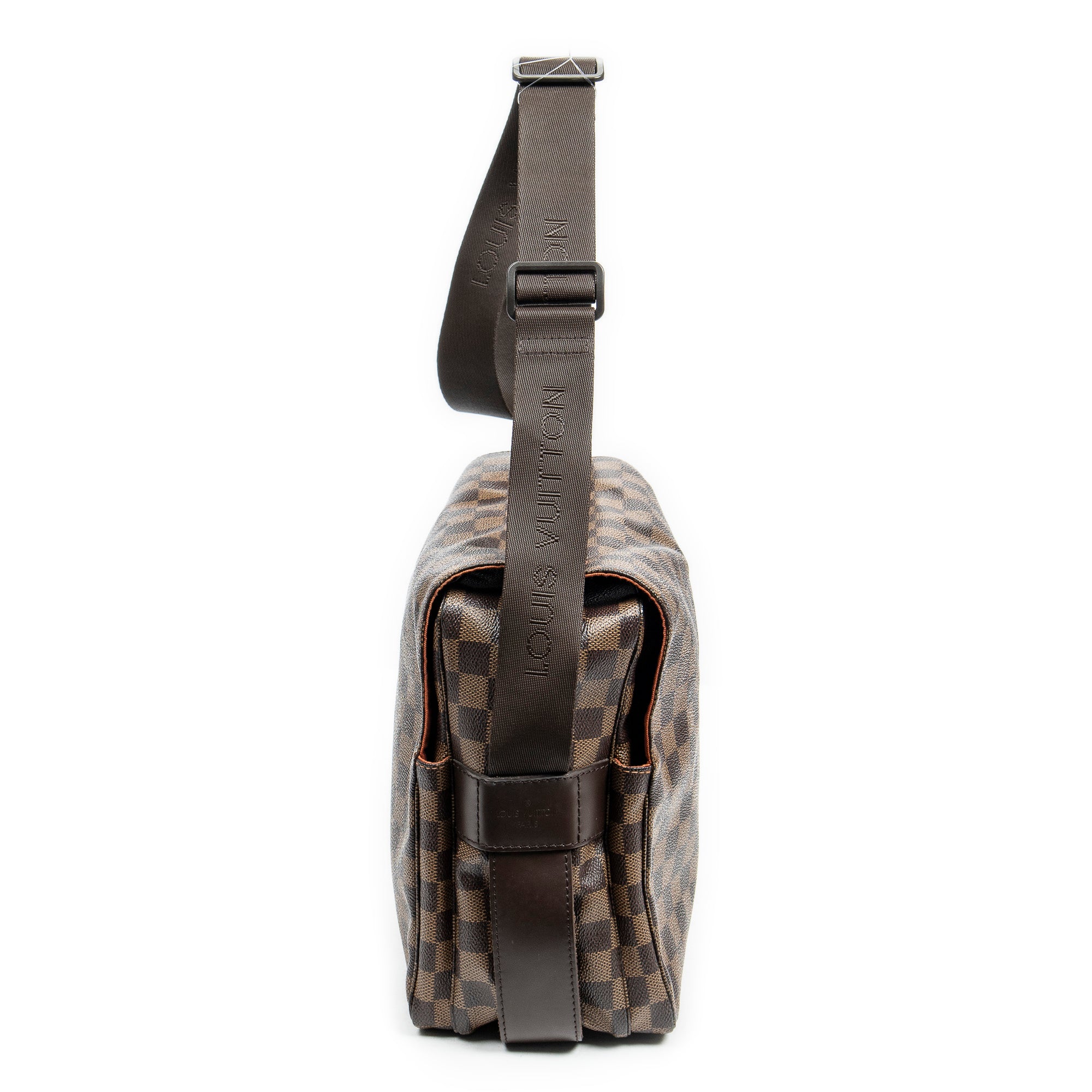 Shoulder Bag Naviglio Brown Damier Ebene