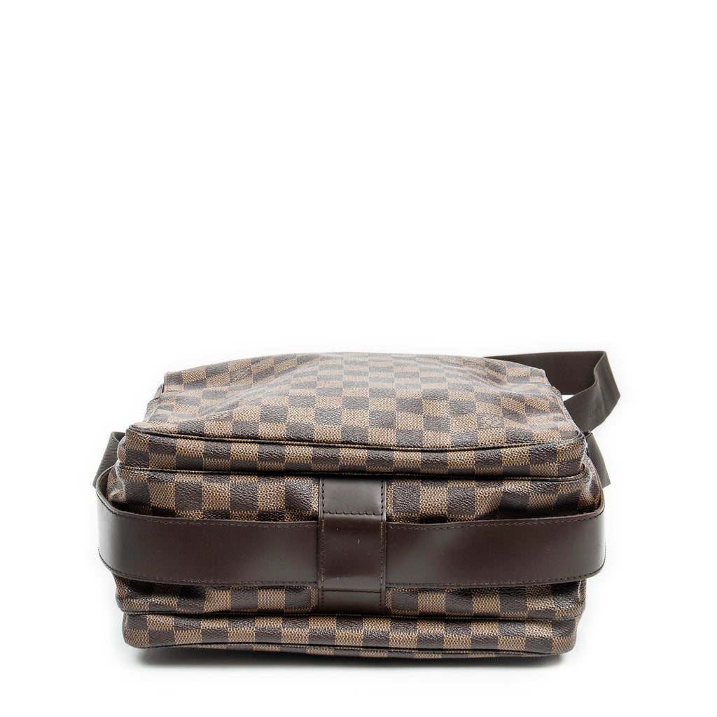 Shoulder Bag Naviglio Brown Damier Ebene