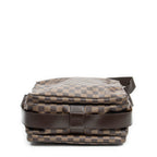 Shoulder Bag Naviglio Brown Damier Ebene