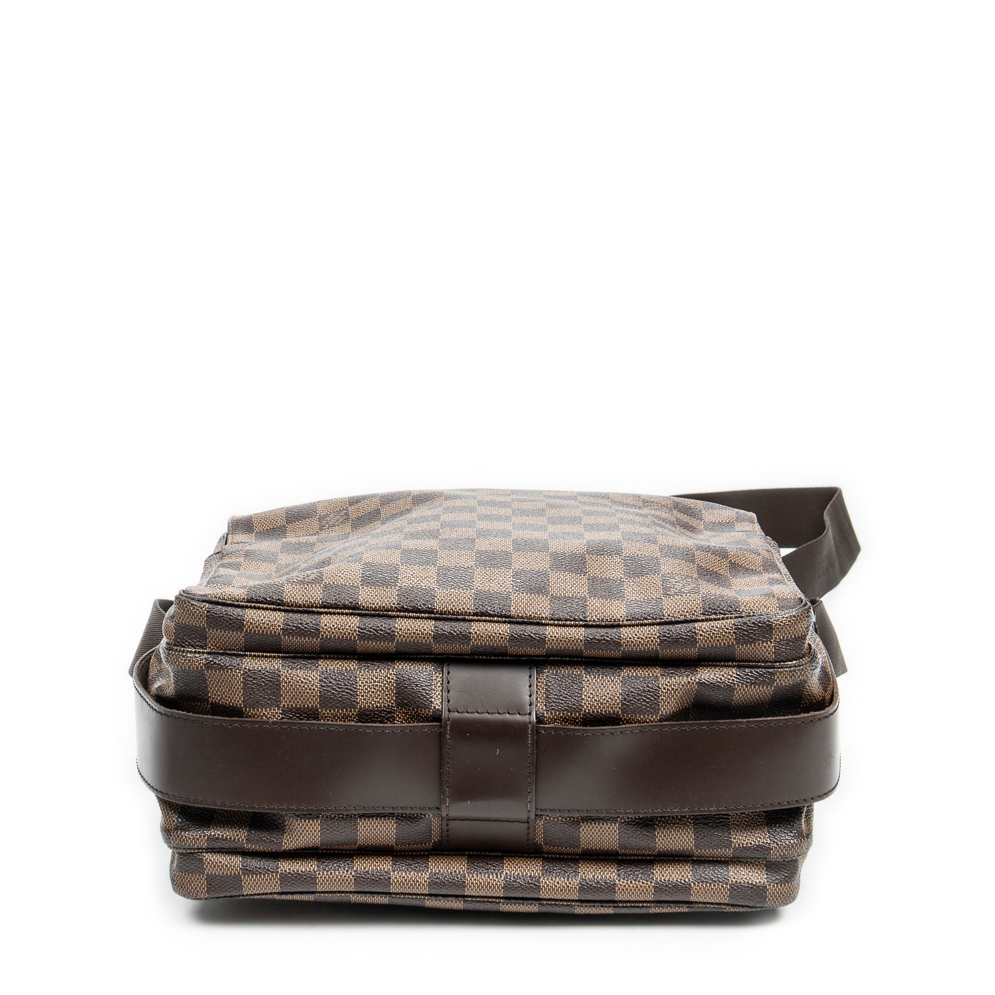 Shoulder Bag Naviglio Brown Damier Ebene