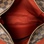 Shoulder Bag Naviglio Brown Damier Ebene