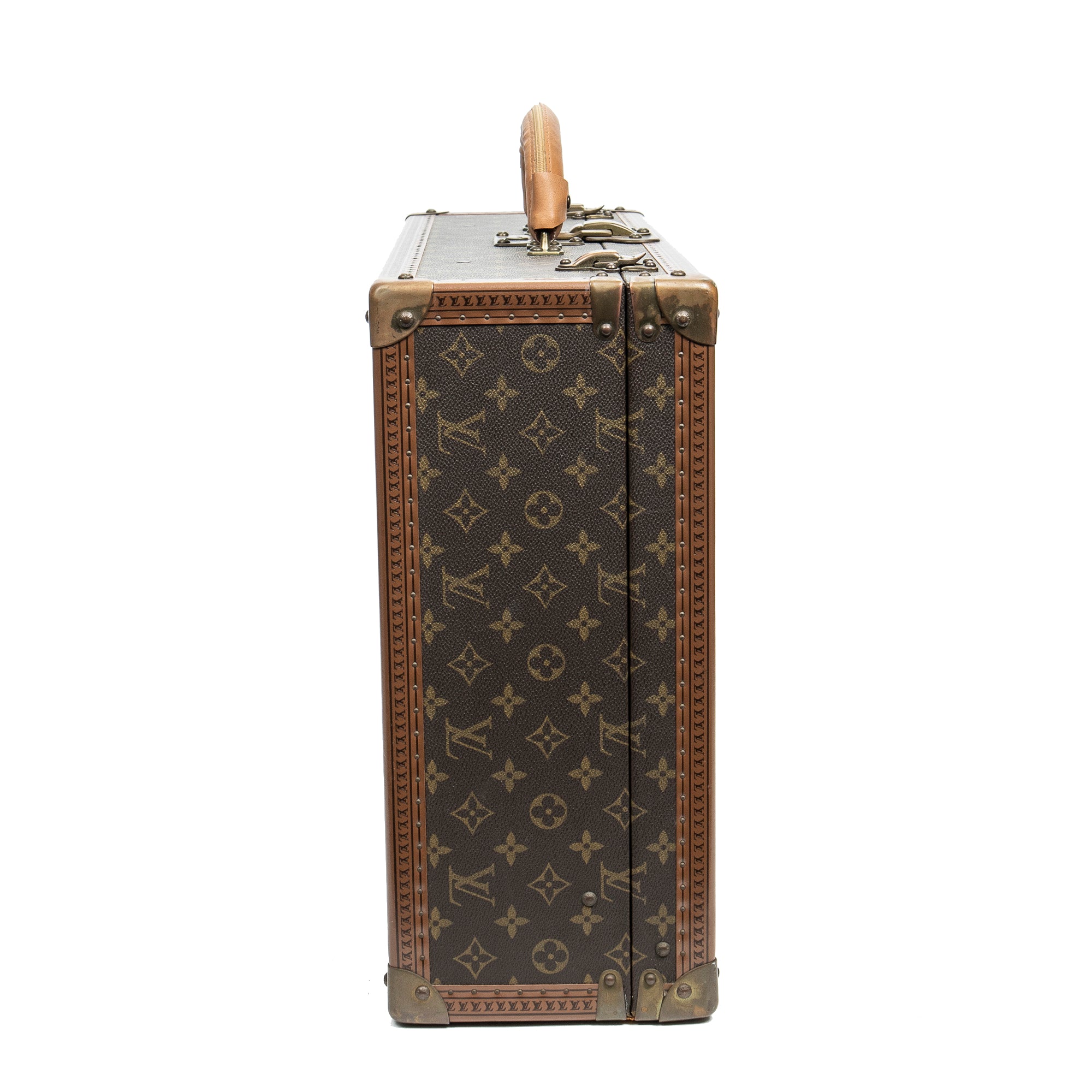 Bolsa de viaje Bisten 55 Lona Monogram Marrón