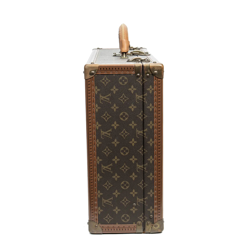 Travel Bag Bisten 55 Brown Monogram Canvas