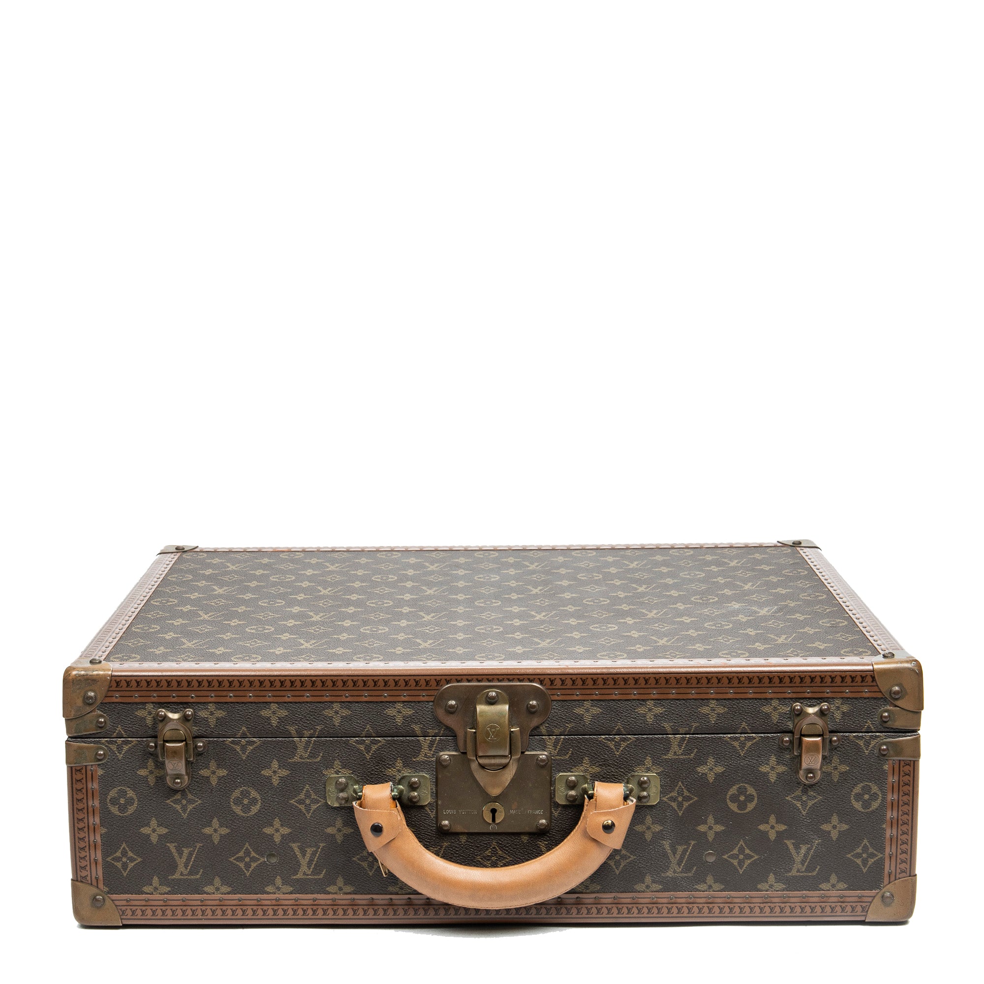 Bolsa de viaje Bisten 55 Lona Monogram Marrón