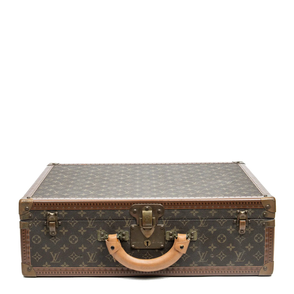 Travel Bag Bisten 55 Brown Monogram Canvas