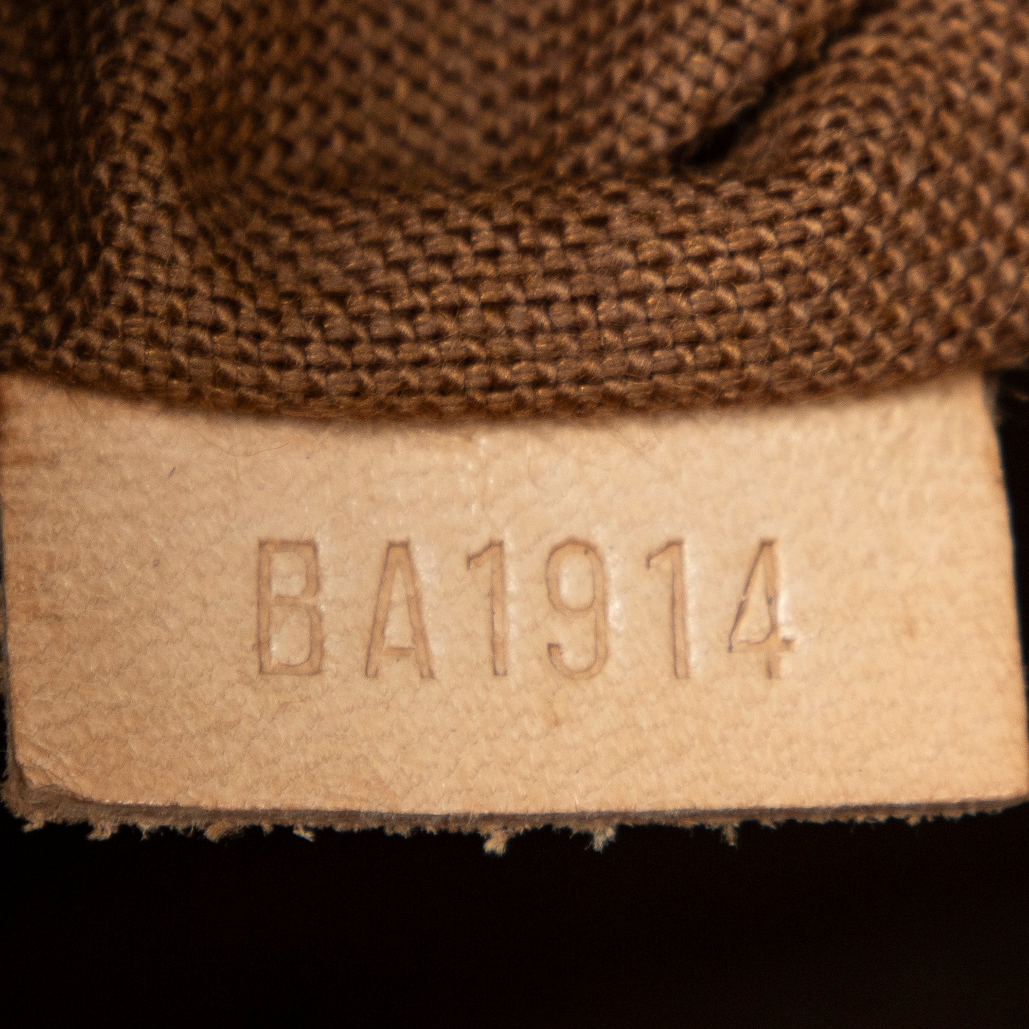 Handbag Alma PM Brown Monogram Canvas