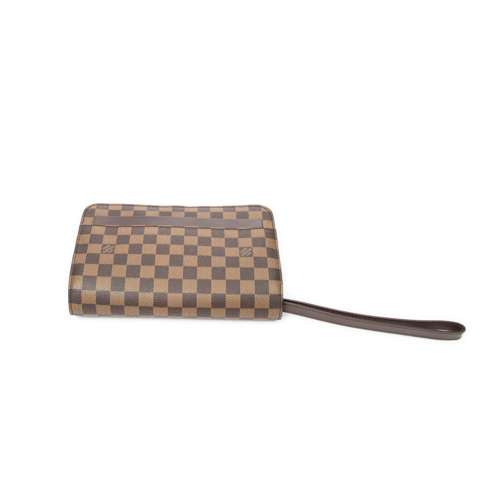 Handbag Saint Louis Brown Damier Ebene