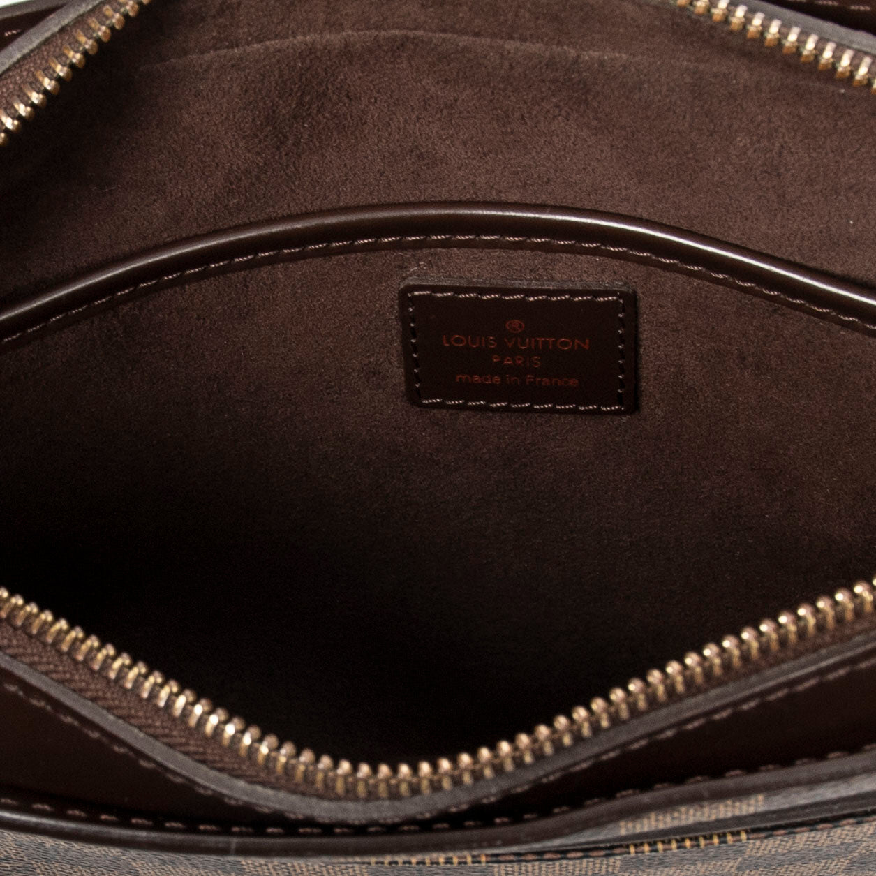 Handbag Saint Louis Brown Damier Ebene