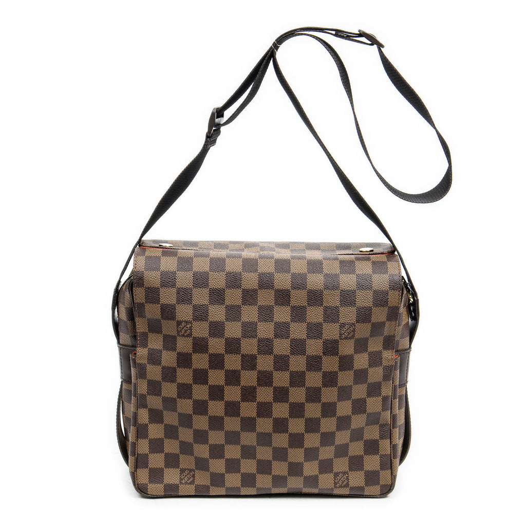 Shoulder Bag Naviglio Brown Damier Ebene