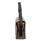 Shoulder Bag Naviglio Brown Damier Ebene