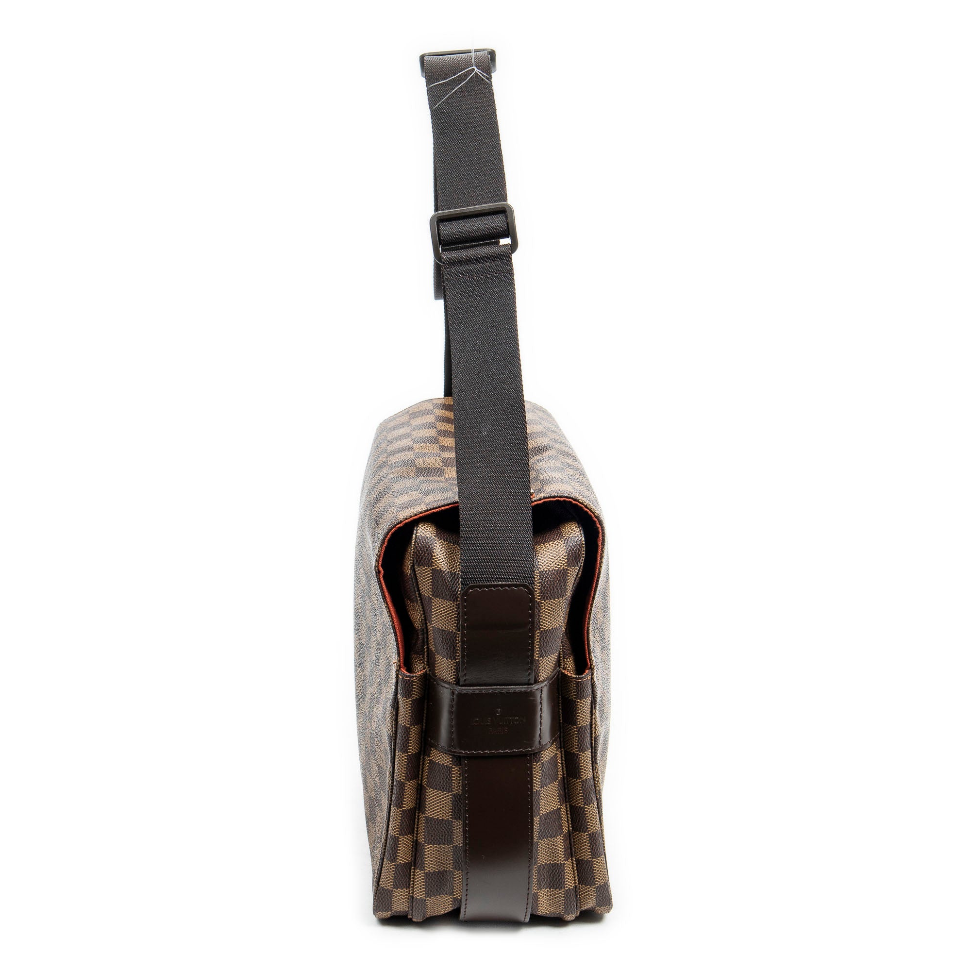 Shoulder Bag Naviglio Brown Damier Ebene