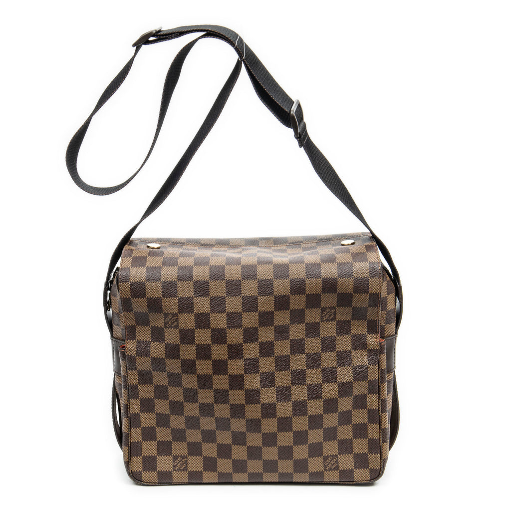 Shoulder Bag Naviglio Brown Damier Ebene
