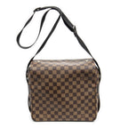 Shoulder Bag Naviglio Brown Damier Ebene
