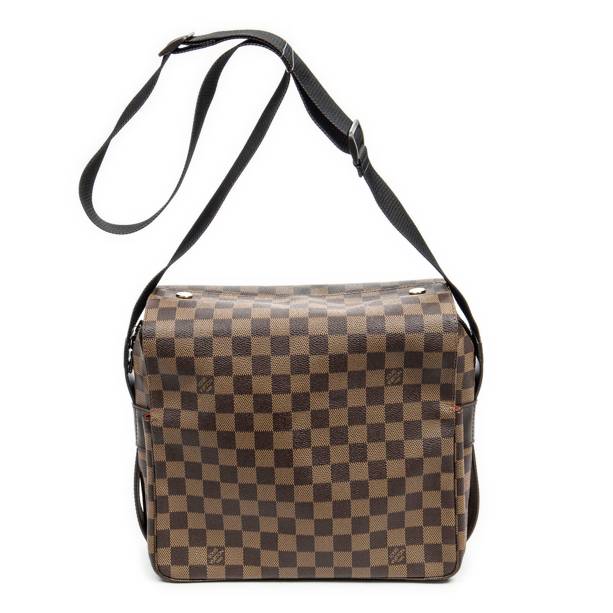 Shoulder Bag Naviglio Brown Damier Ebene