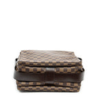 Shoulder Bag Naviglio Brown Damier Ebene