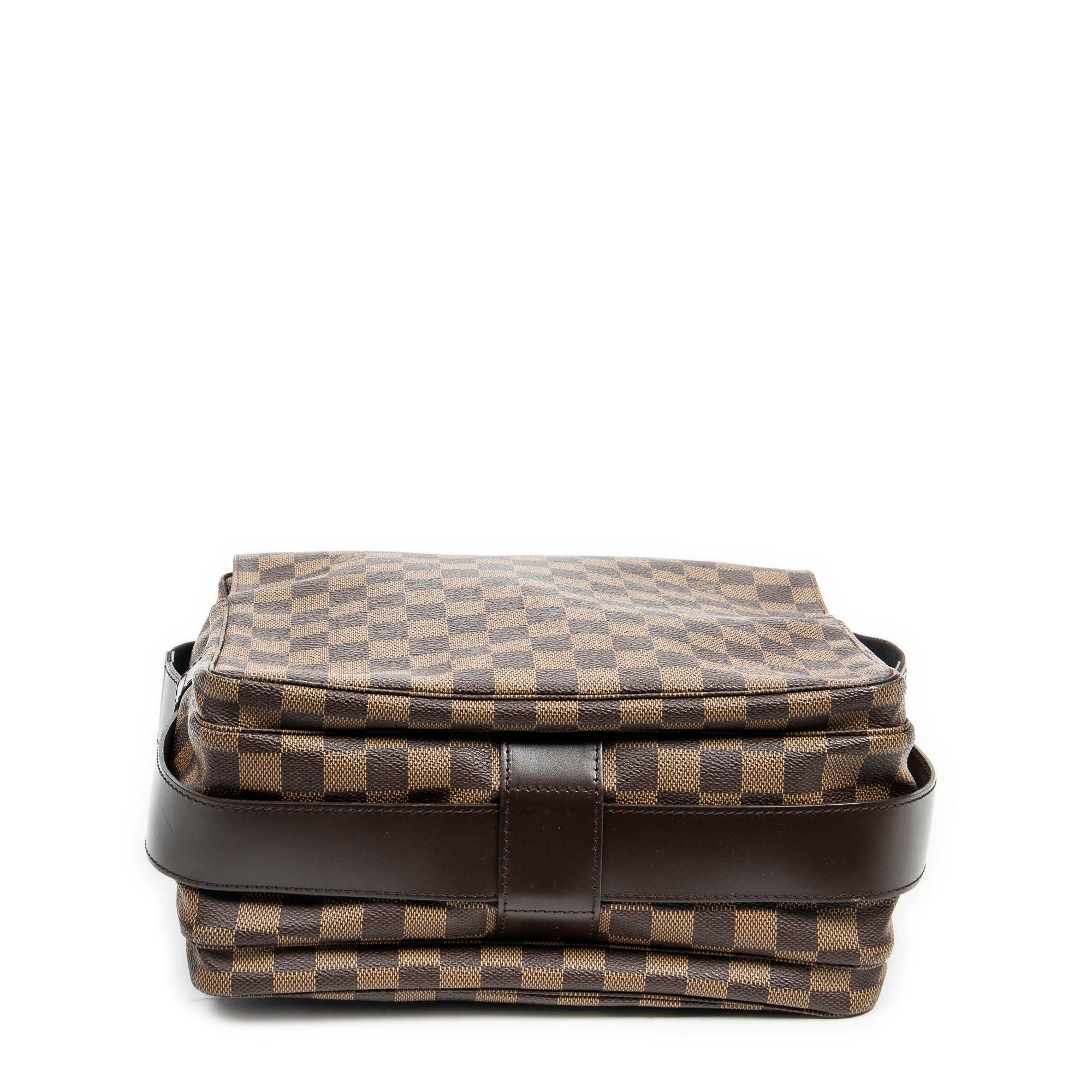Shoulder Bag Naviglio Brown Damier Ebene