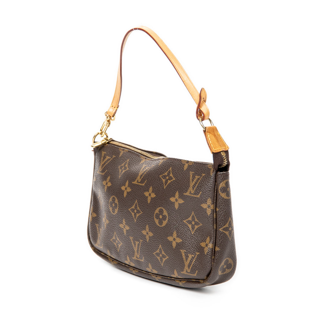 Bolso de Hombro Accesorio Bolso Marrón Lona Monogram