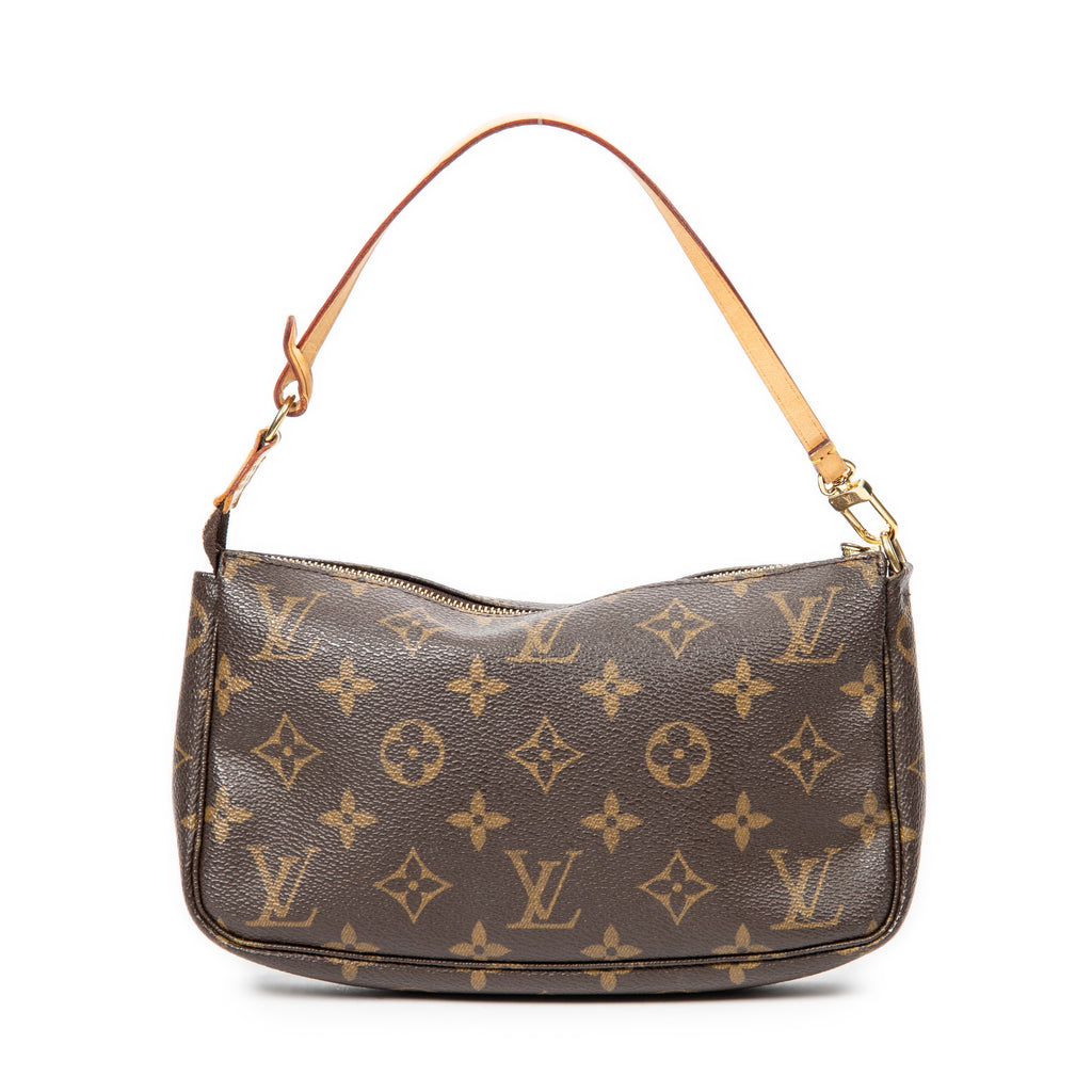 Bolso de Hombro Accesorio Bolso Marrón Lona Monogram
