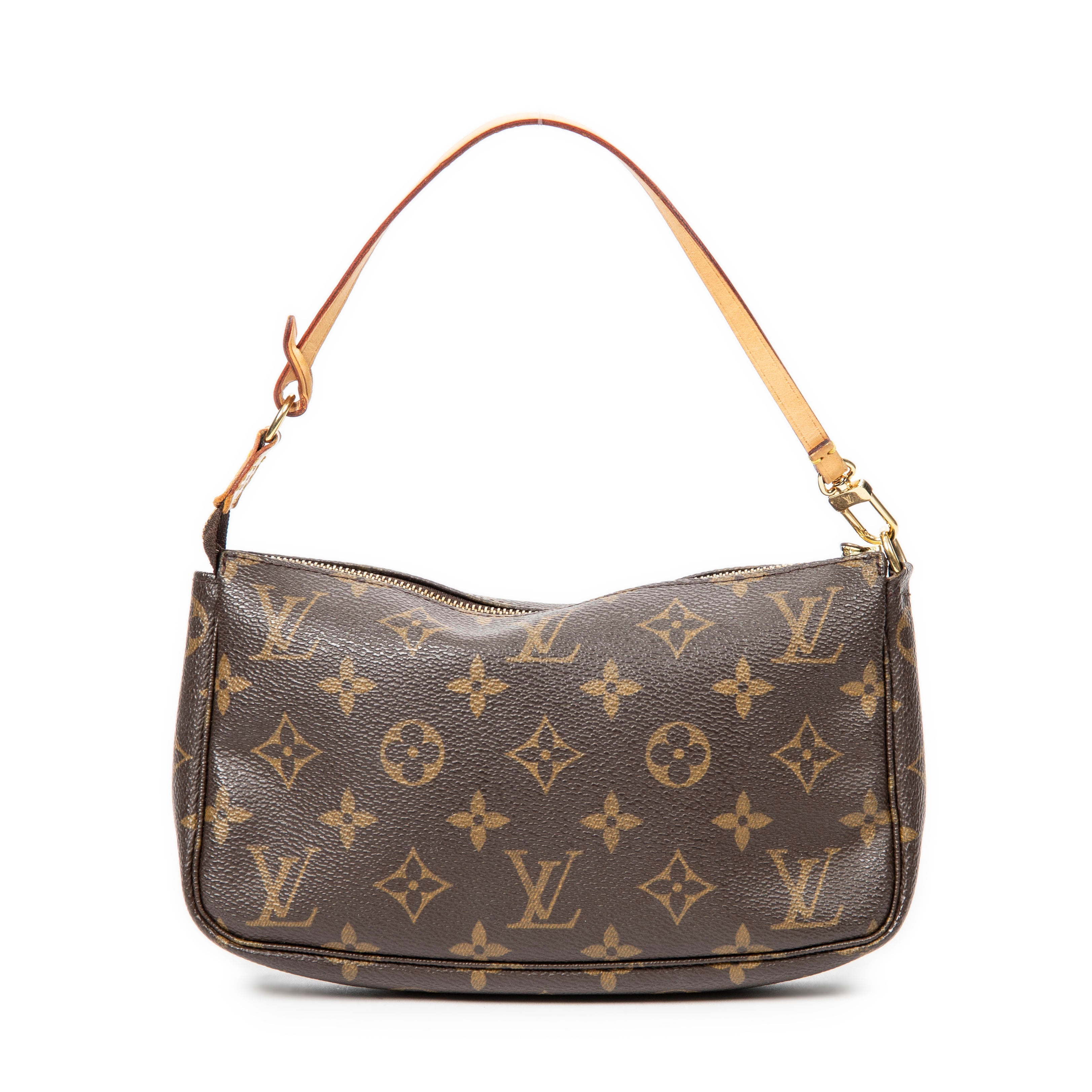 Bolso de Hombro Accesorio Bolso Marrón Lona Monogram