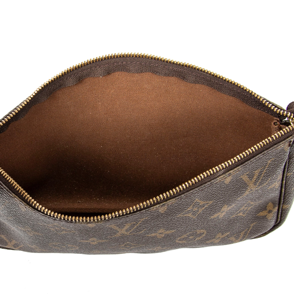 Bolso de Hombro Accesorio Bolso Marrón Lona Monogram