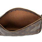 Bolso de Hombro Accesorio Bolso Marrón Lona Monogram