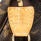 Bolso de Hombro Accesorio Bolso Marrón Lona Monogram