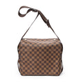 Shoulder Bag Naviglio Brown Damier Ebene