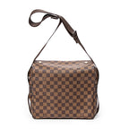 Shoulder Bag Naviglio Brown Damier Ebene