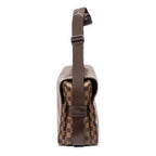 Shoulder Bag Naviglio Brown Damier Ebene