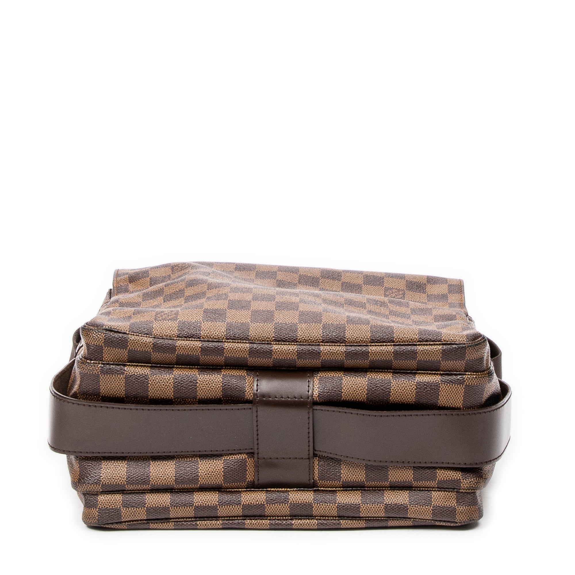 Shoulder Bag Naviglio Brown Damier Ebene