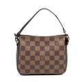 Pouch Trousse Make Up Pochette Brown Damier Ebene