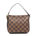 Pouch Trousse Make Up Pochette Brown Damier Ebene