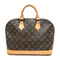 Handbag Alma PM Brown Monogram Canvas