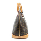 Handbag Alma PM Brown Monogram Canvas