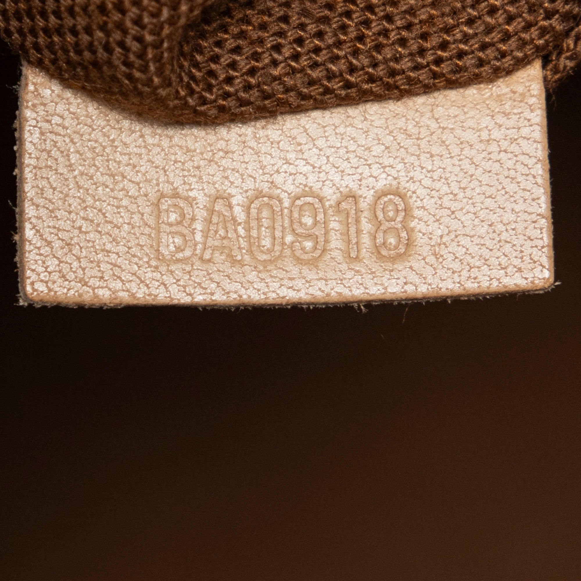 Handbag Alma PM Brown Monogram Canvas
