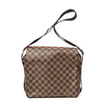 Shoulder Bag Naviglio Brown Damier Ebene