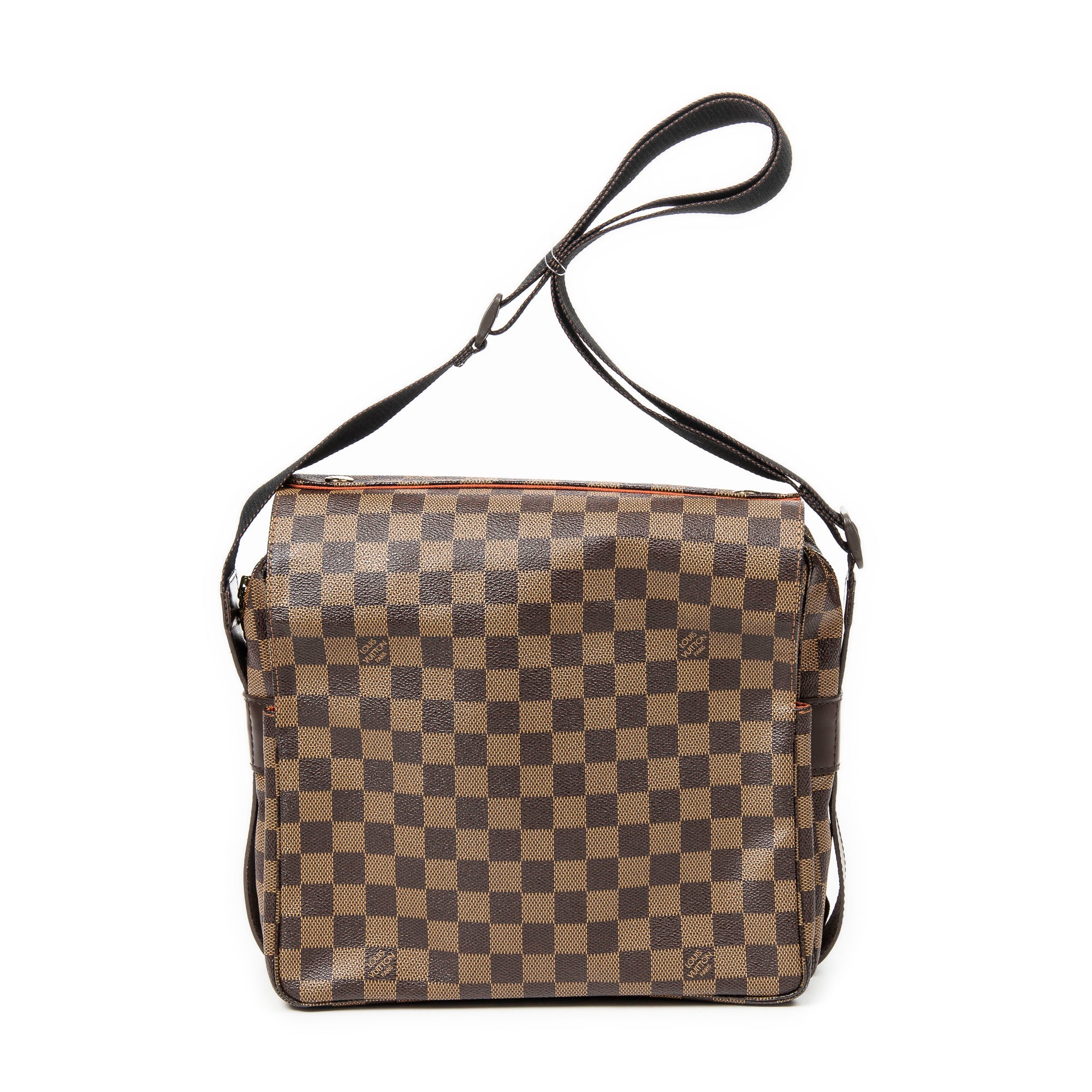 Shoulder Bag Naviglio Brown Damier Ebene