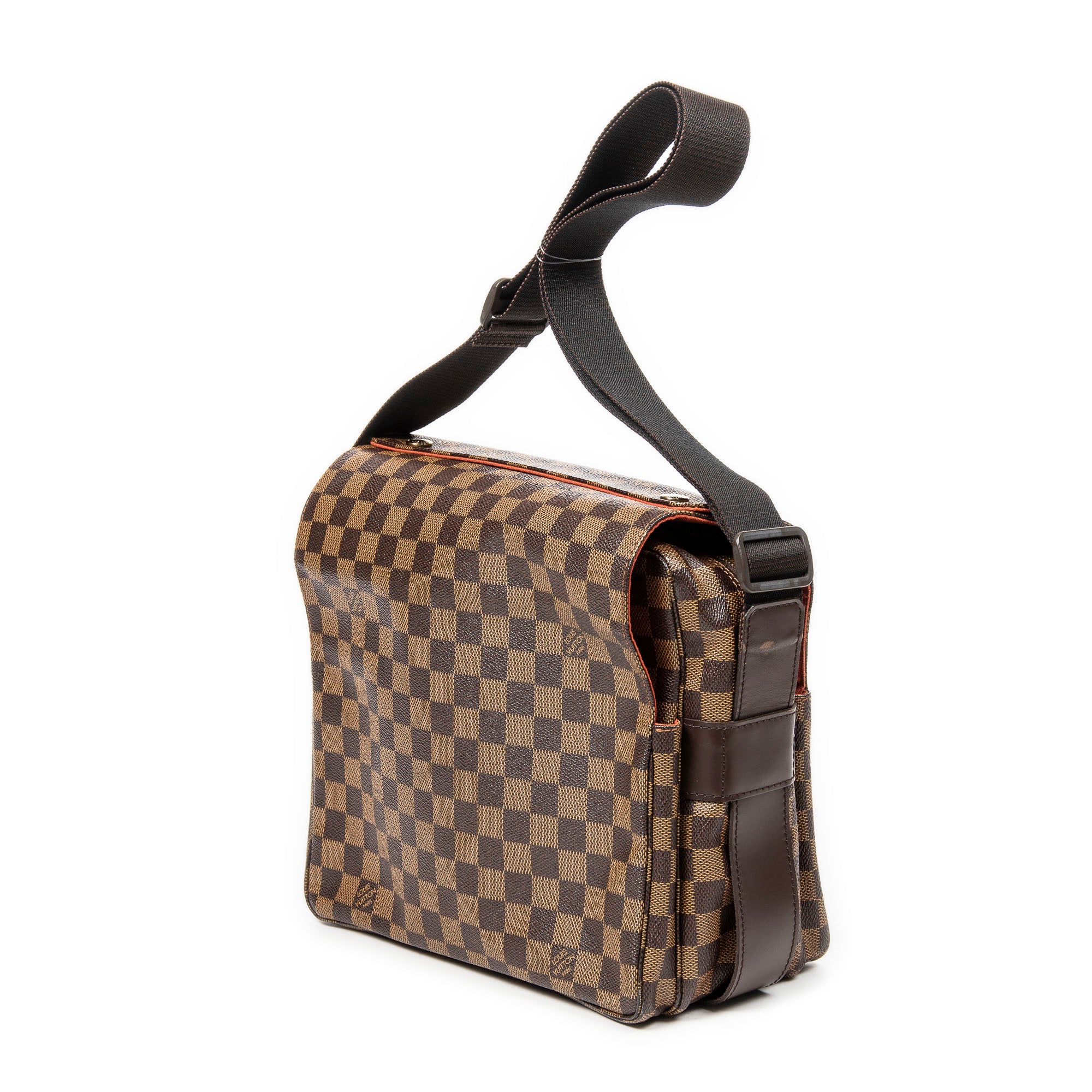 Shoulder Bag Naviglio Brown Damier Ebene
