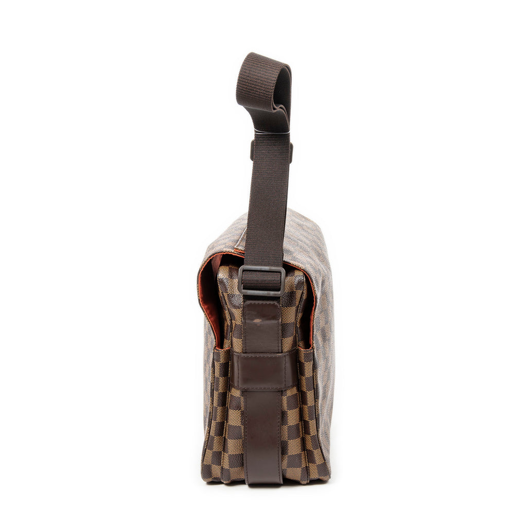 Shoulder Bag Naviglio Brown Damier Ebene