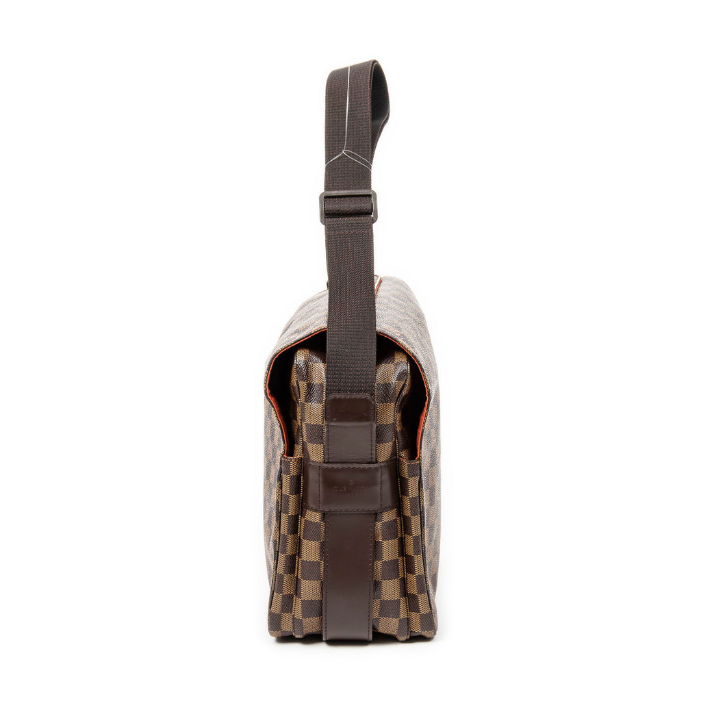 Shoulder Bag Naviglio Brown Damier Ebene