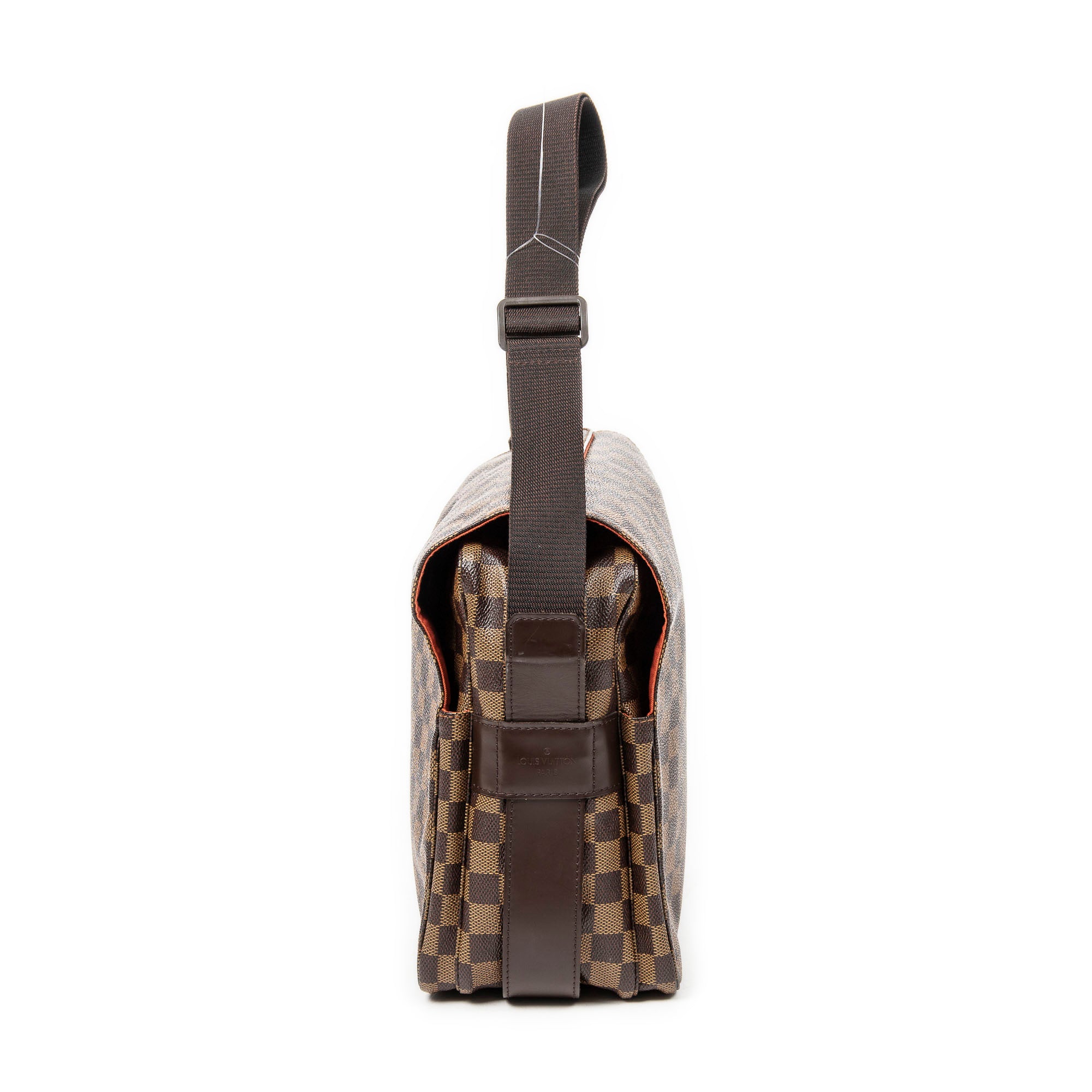 Shoulder Bag Naviglio Brown Damier Ebene