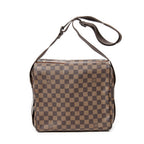 Shoulder Bag Naviglio Brown Damier Ebene