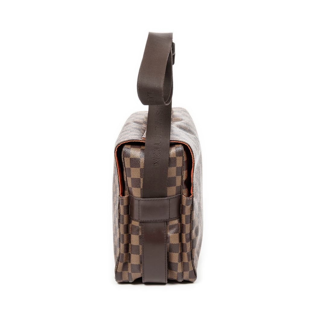 Shoulder Bag Naviglio Brown Damier Ebene