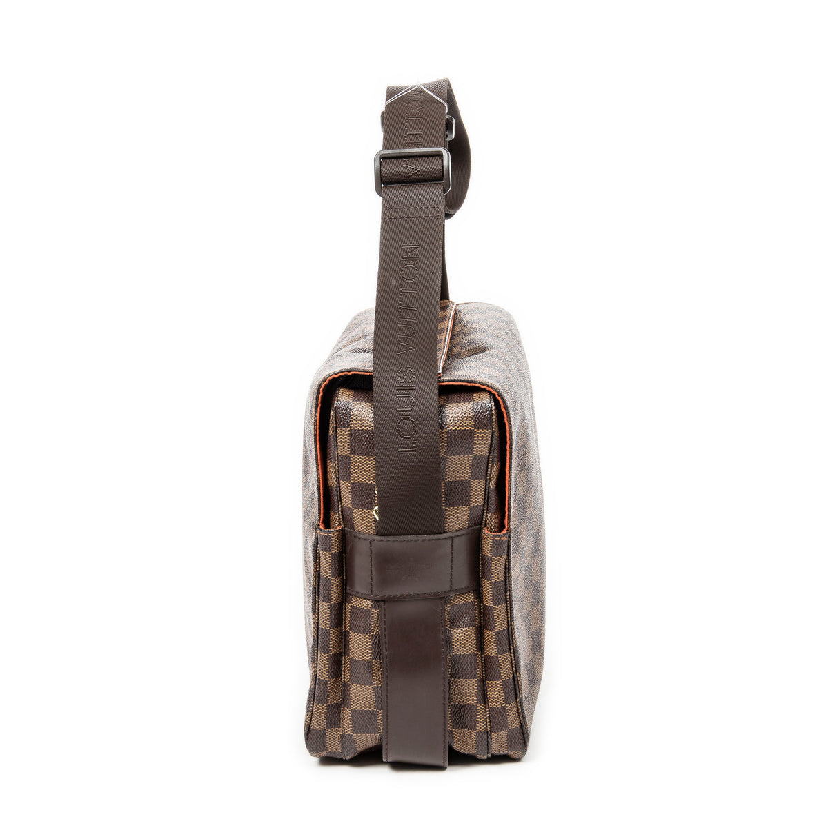 Shoulder Bag Naviglio Brown Damier Ebene