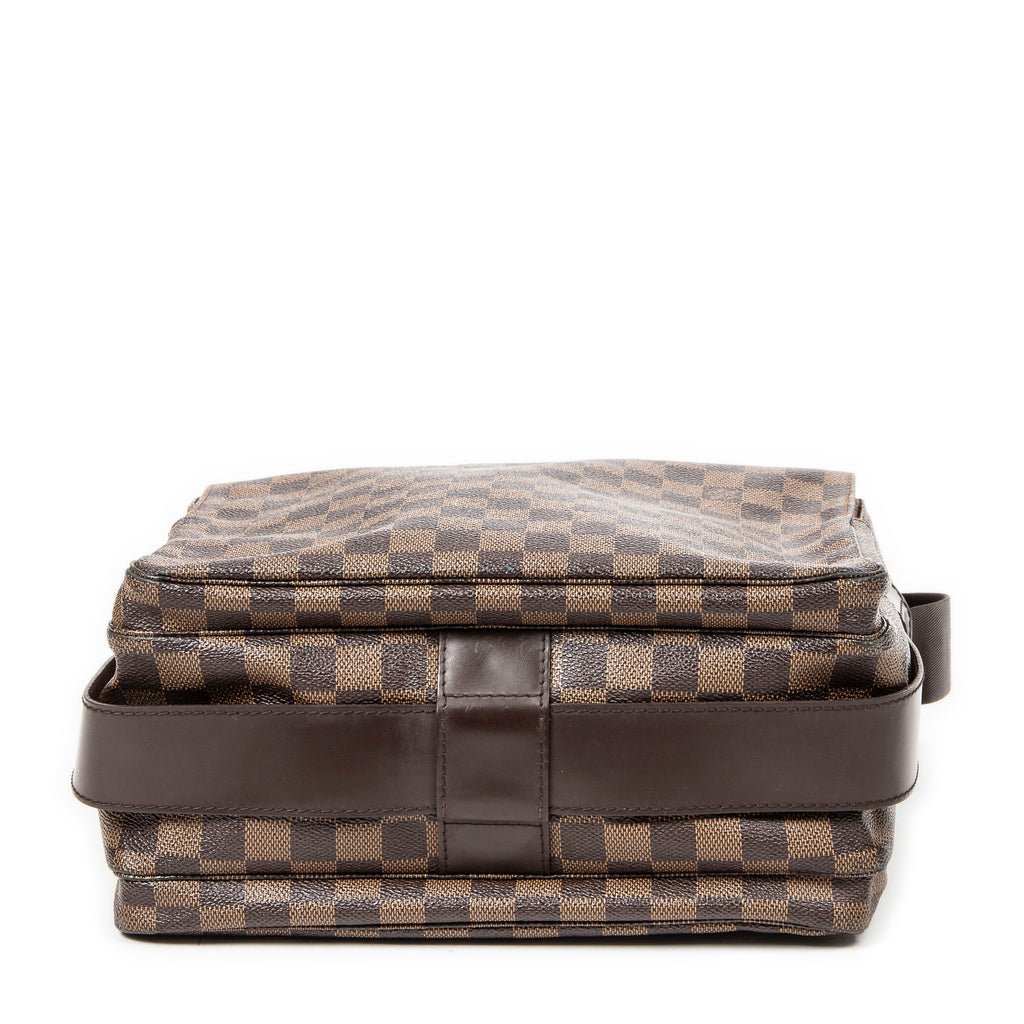 Shoulder Bag Naviglio Brown Damier Ebene