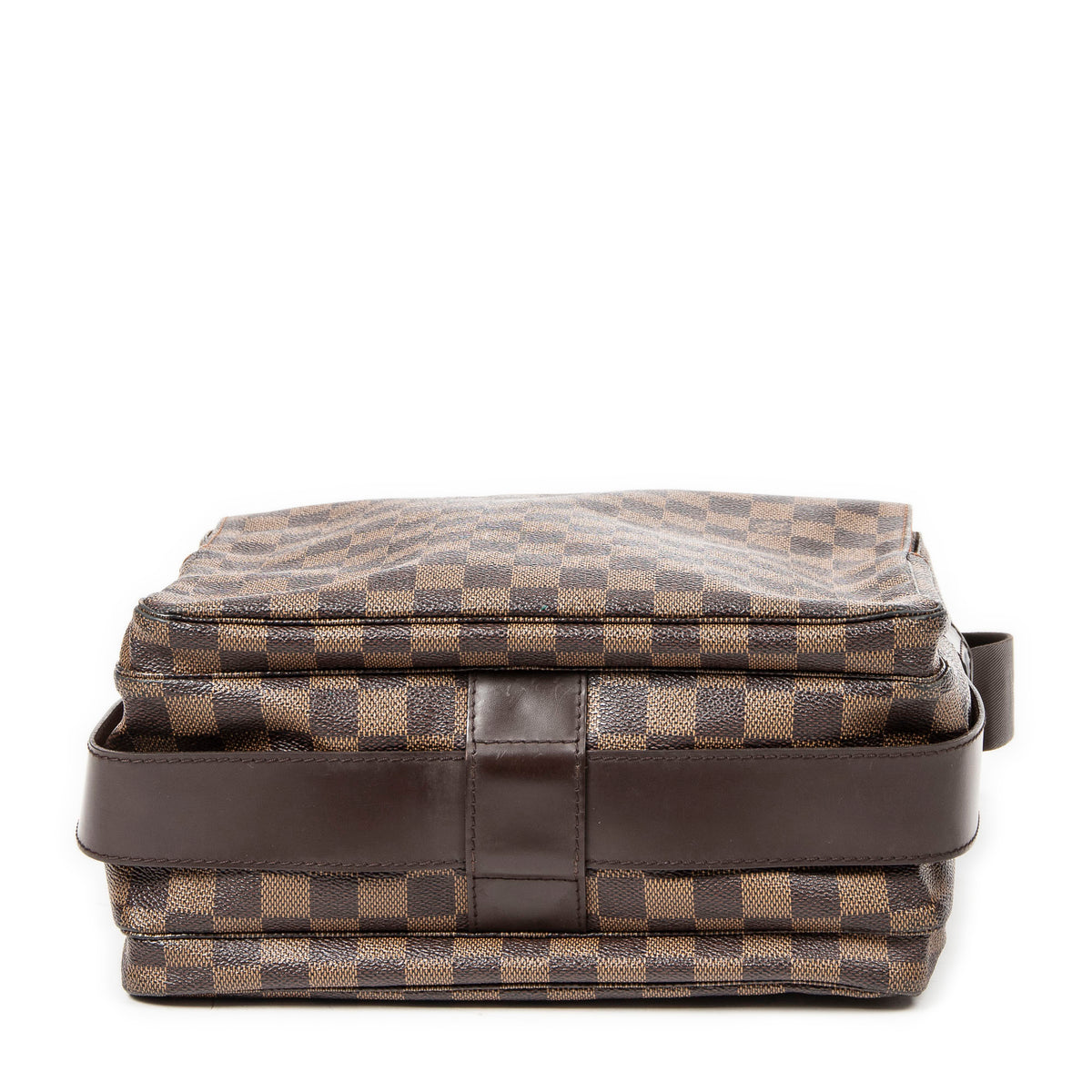 Shoulder Bag Naviglio Brown Damier Ebene